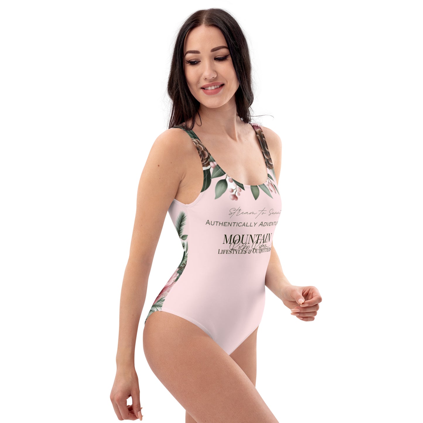 Soft Sea Shell Pink One-Piece Swimsuit