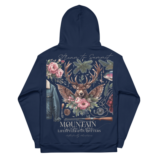 Unisex Hoodie Exclusive Love Life Live Outdoors MRRL&O Print Designs