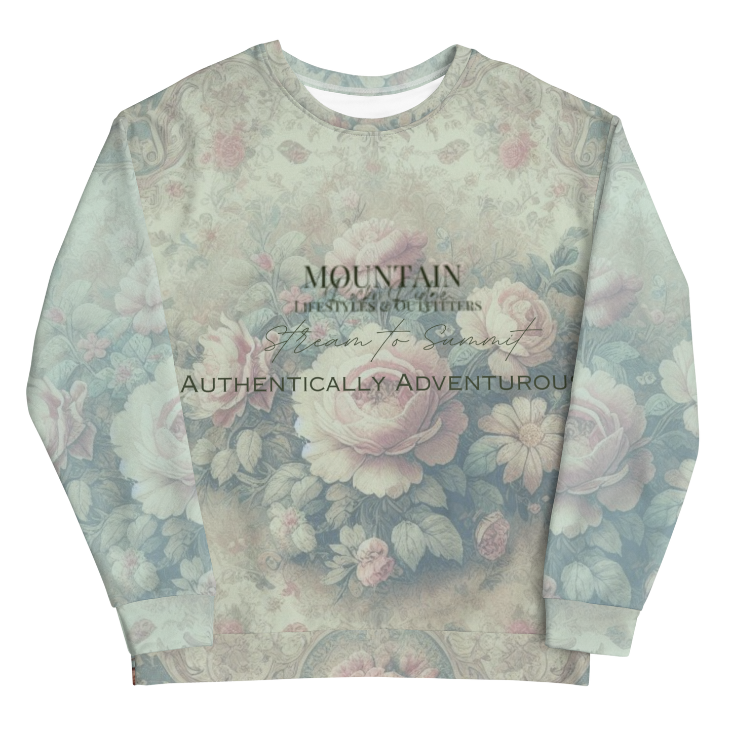 Stream To Summit Authentically Adventurous MRRL&O Sweatshirt Exclusive Print DesignsDesigns