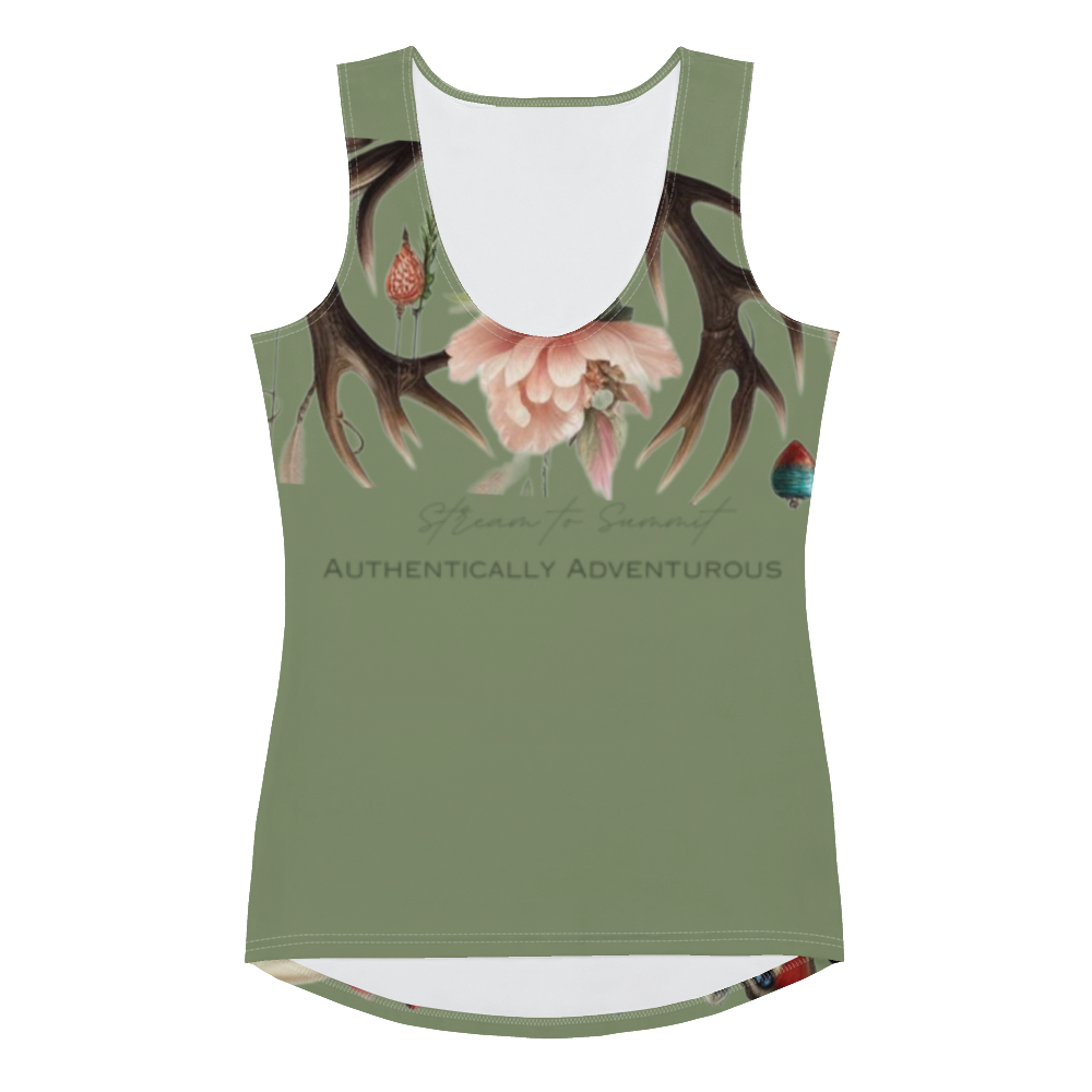 Exclusive Print Design Sublimation Cut & Sew Tank Top