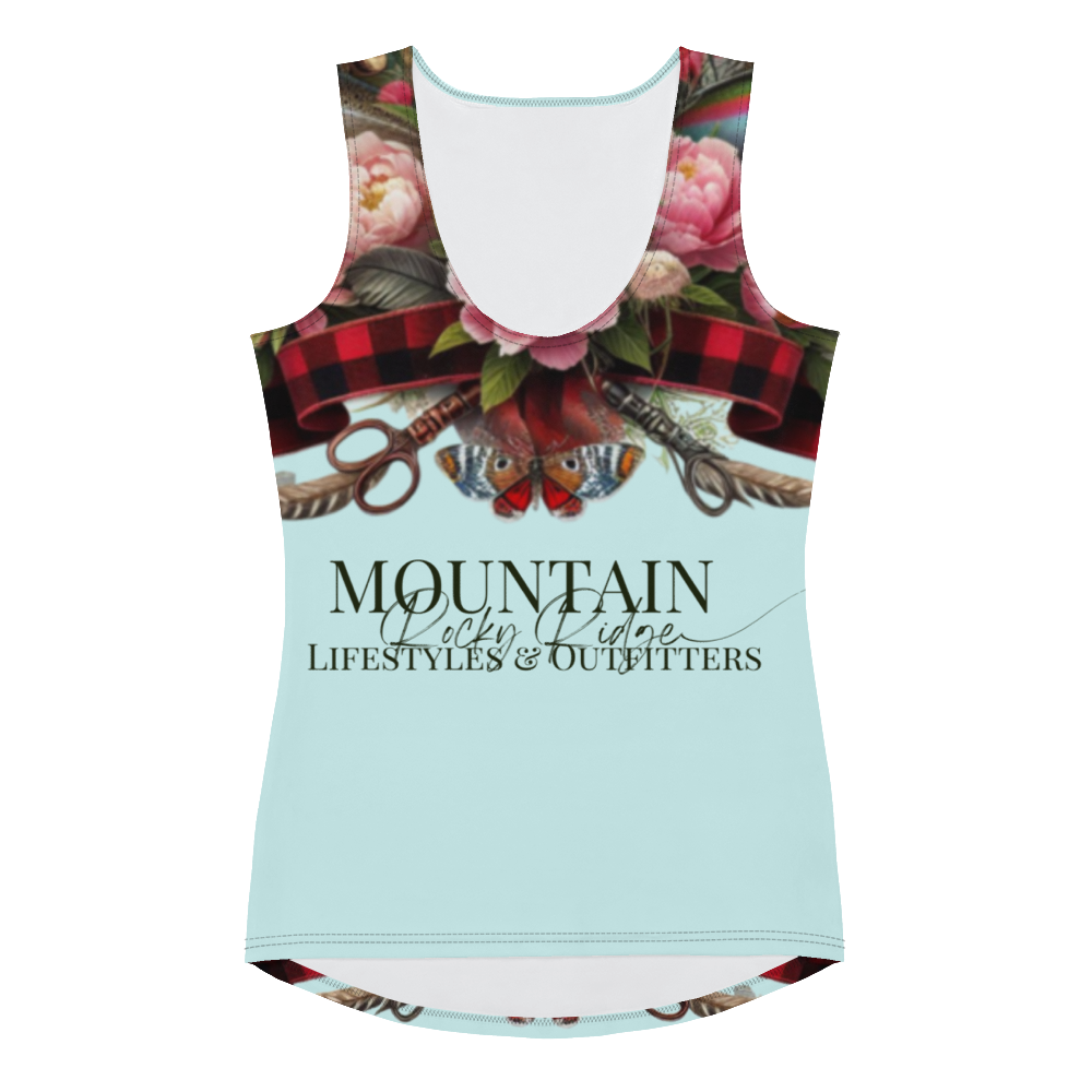 Exclusive Print Design Sublimation Cut & Sew Tank Top