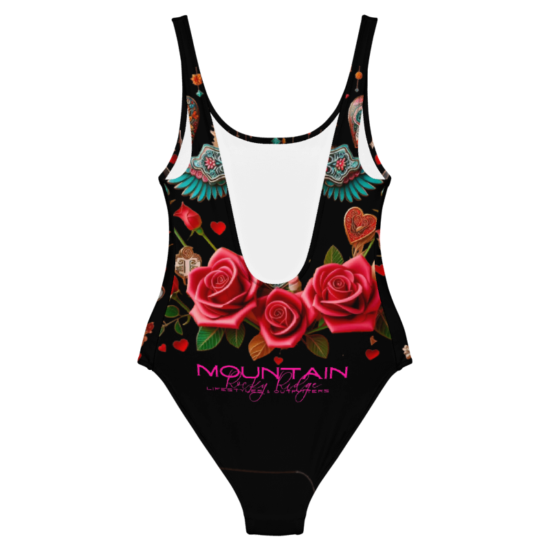 Black One-Piece Swimsuit