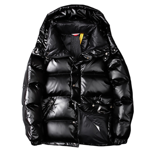 Glossy Down Jacket For Young Men And Women Couples