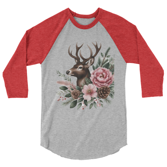 3/4 sleeve raglan shirt