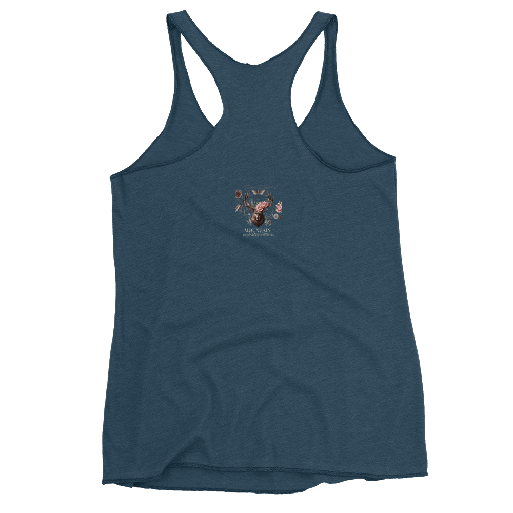 Storm Blue Gray Women's Racerback Tank