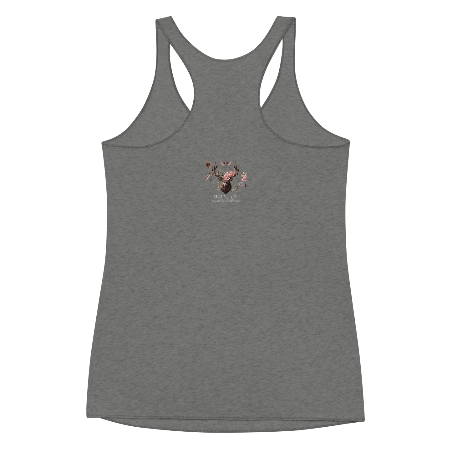 Lighted Charcoal Women's Racerback Tank