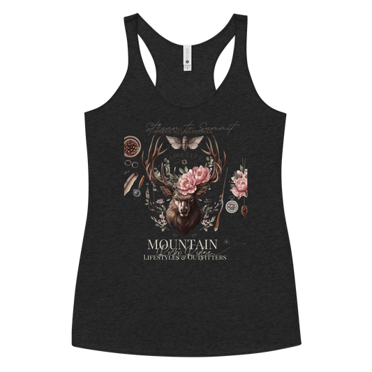 Black Women's Racerback Tank