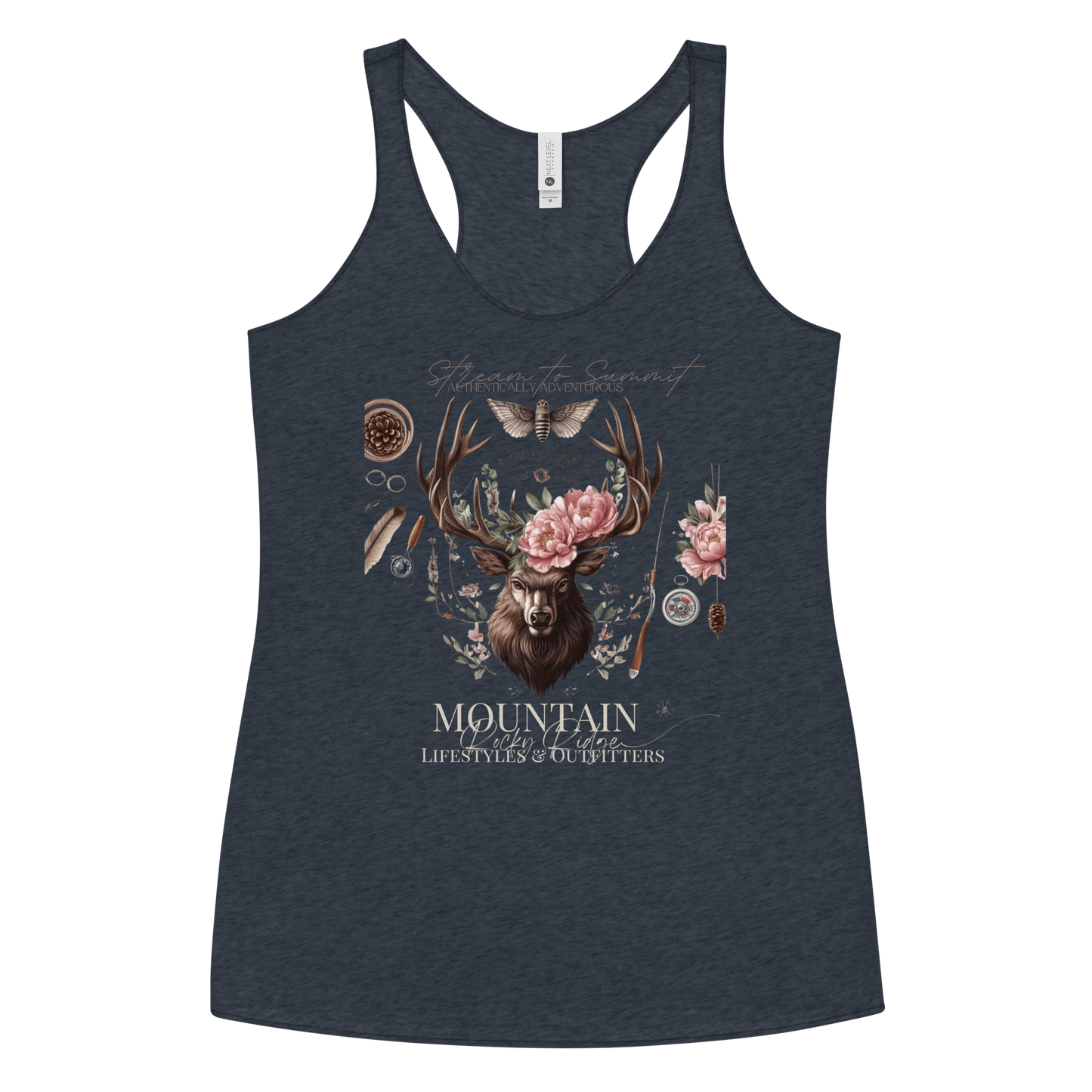 Black Women's Racerback Tank