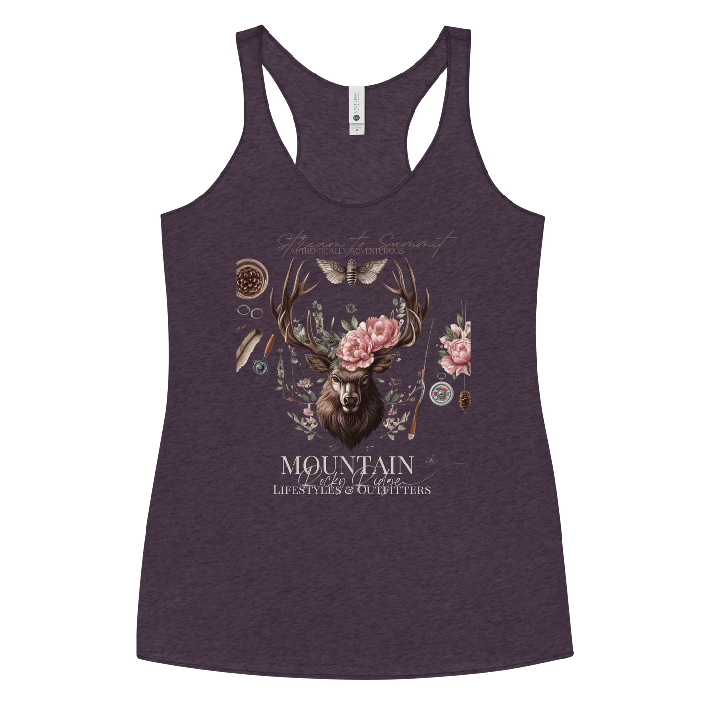 Black Women's Racerback Tank