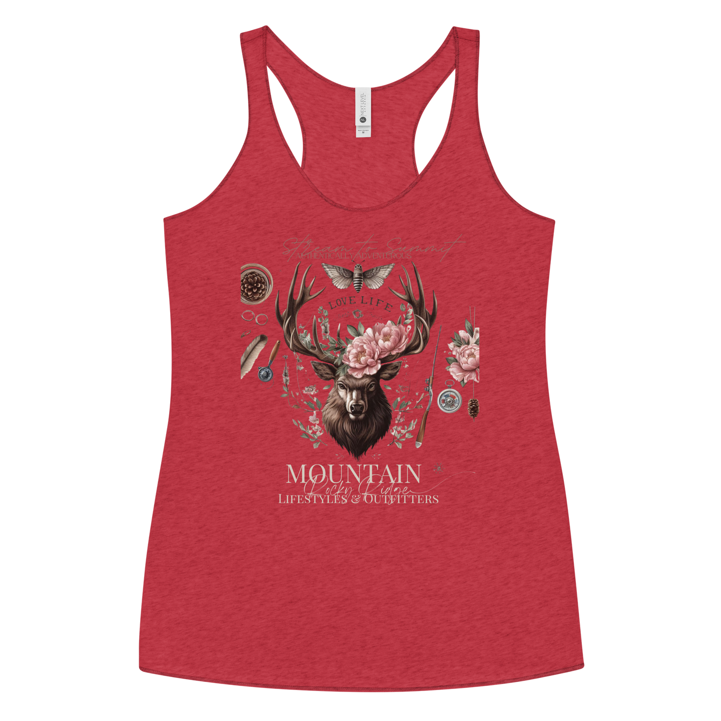 Black Women's Racerback Tank