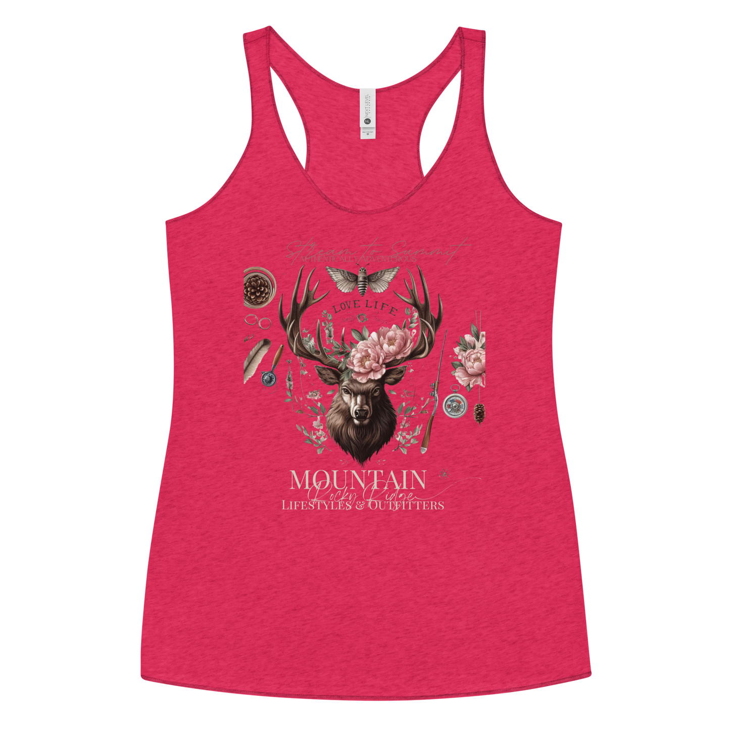 Black Women's Racerback Tank